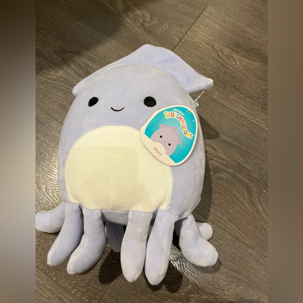Stacy Squid Squishmallow, With tags